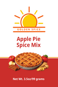 Golden Spice Apple Pie Spice Mix 3.5oz - front label