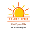 Golden Spice Chai Spice Mix - front label with logo